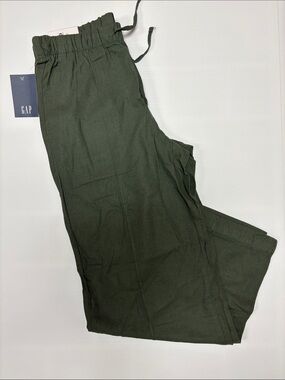 GAP Olive Green Drawstring Waist Chinos